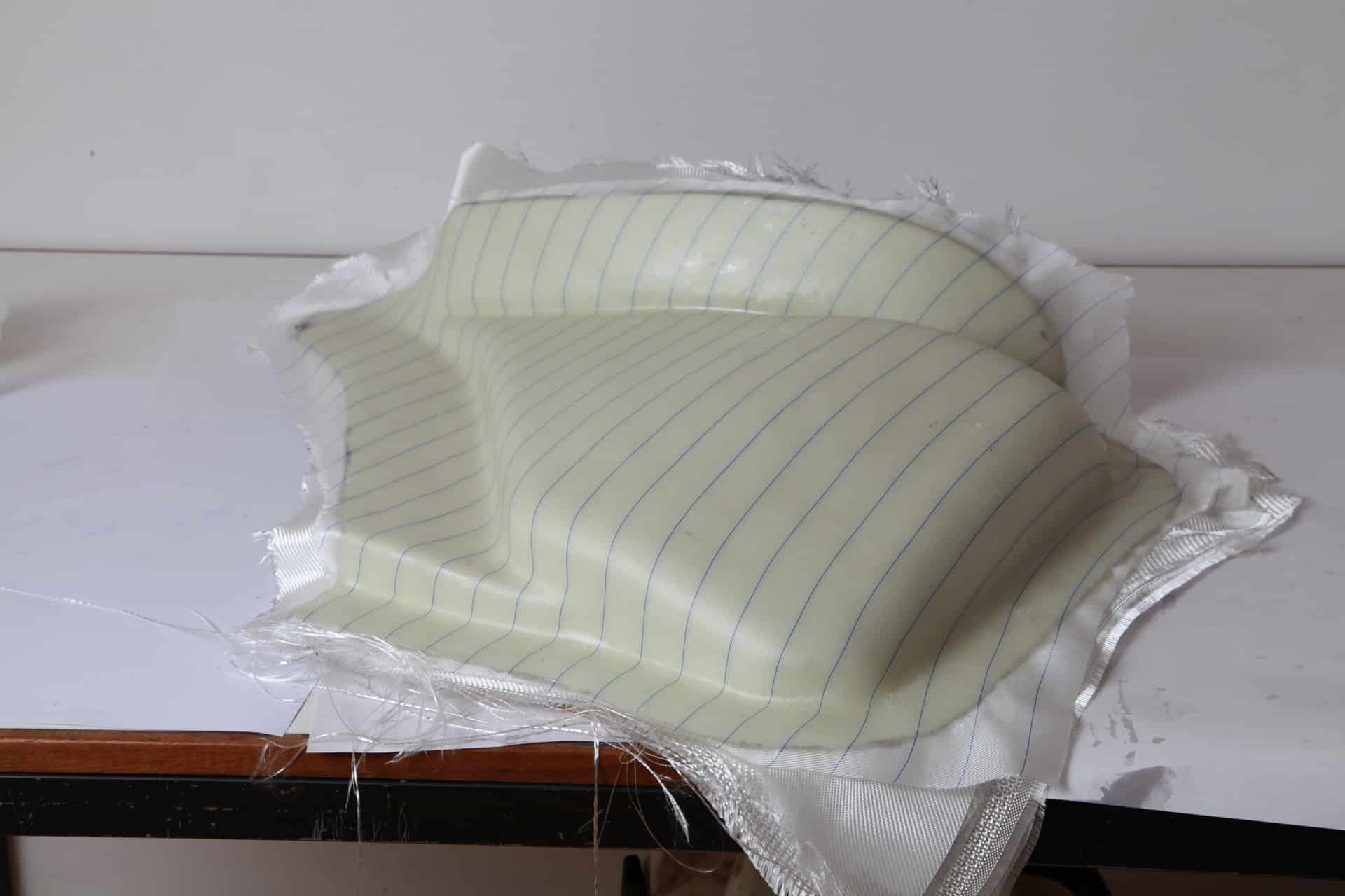 Laminieren mit 3D gedrucktem Sand