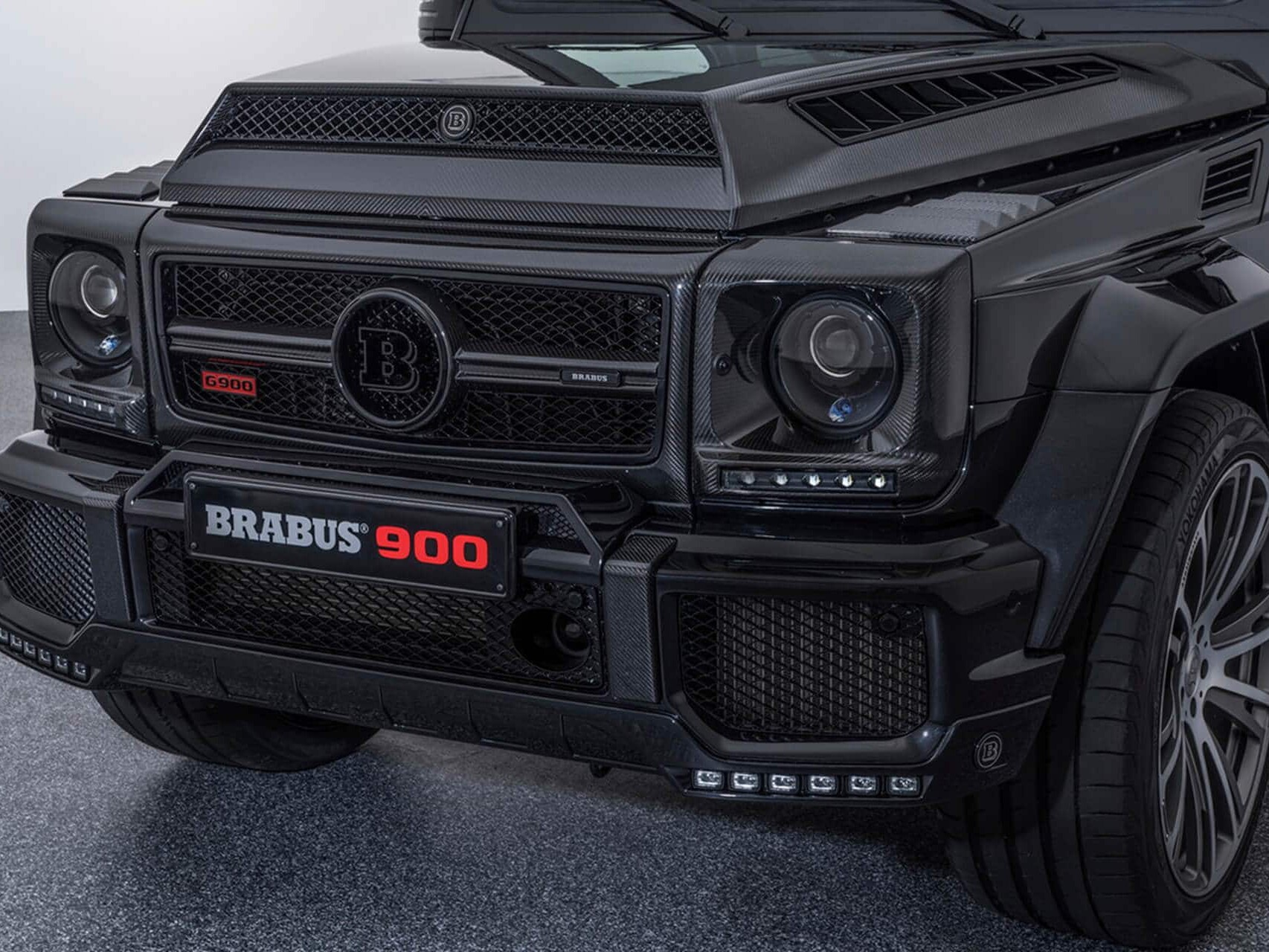 Brabus G900 mit eingebautem Verdichtergehäuse von voxeljet