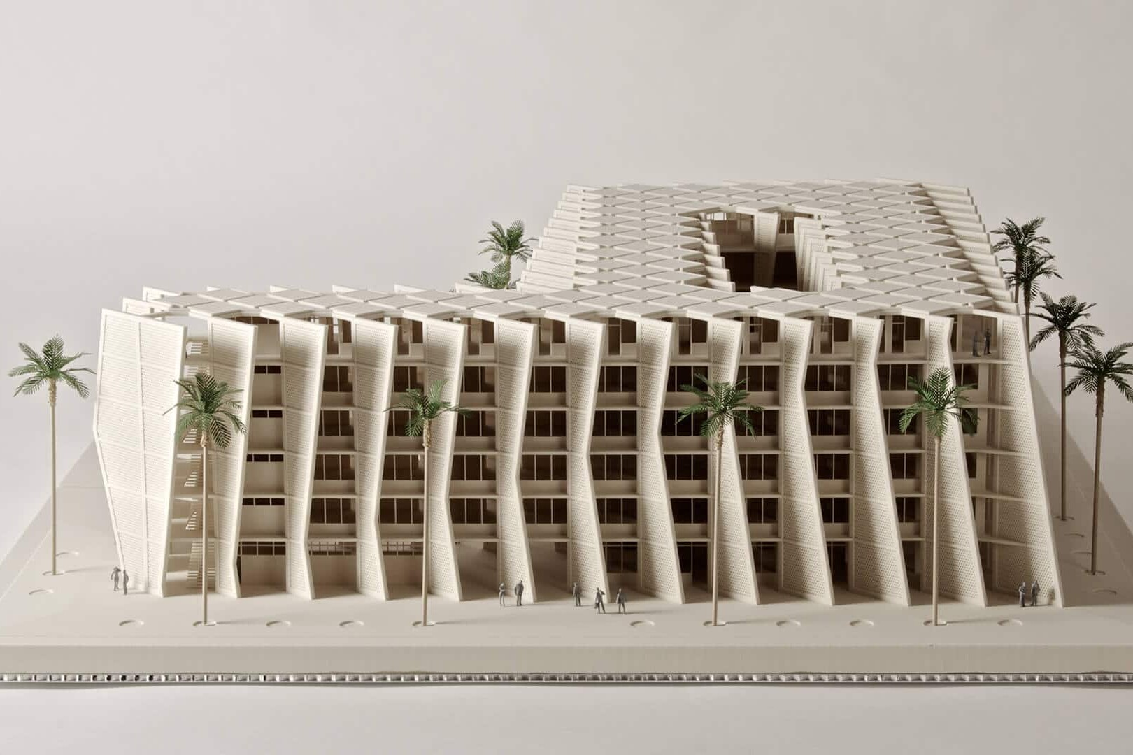 3D gedrucktes Architekturmodell voxeljet