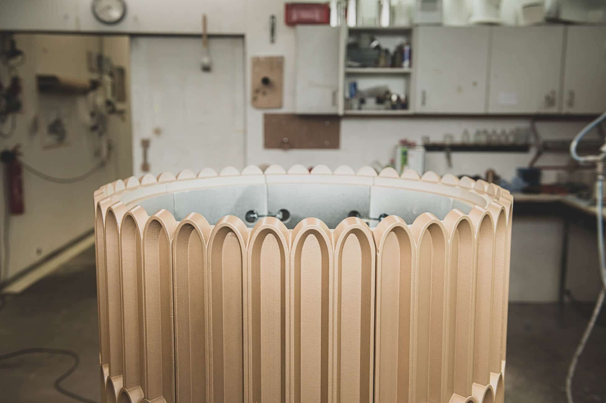 3D gedrucktes Sandmodell von voxeljet